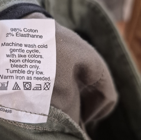 J.CREW Frankie Stretch Chino Pants Size 0 Olive Green Slim - Picture 12 of 14